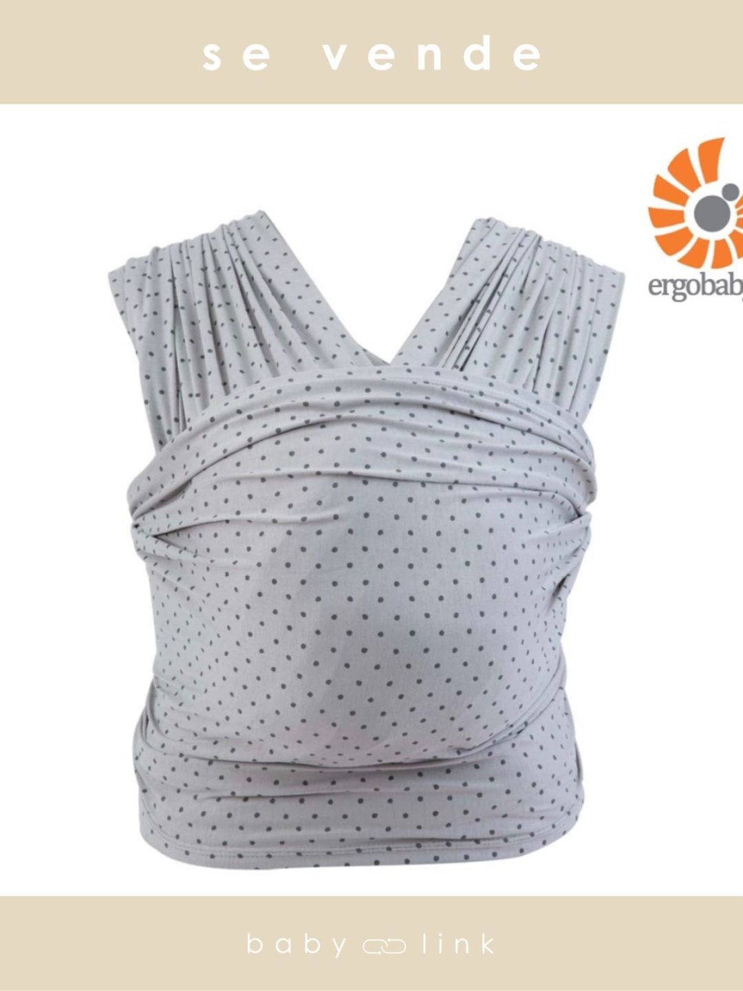 (COD:BB13040) FULAR AURA BABY WRAP ERGOBABY