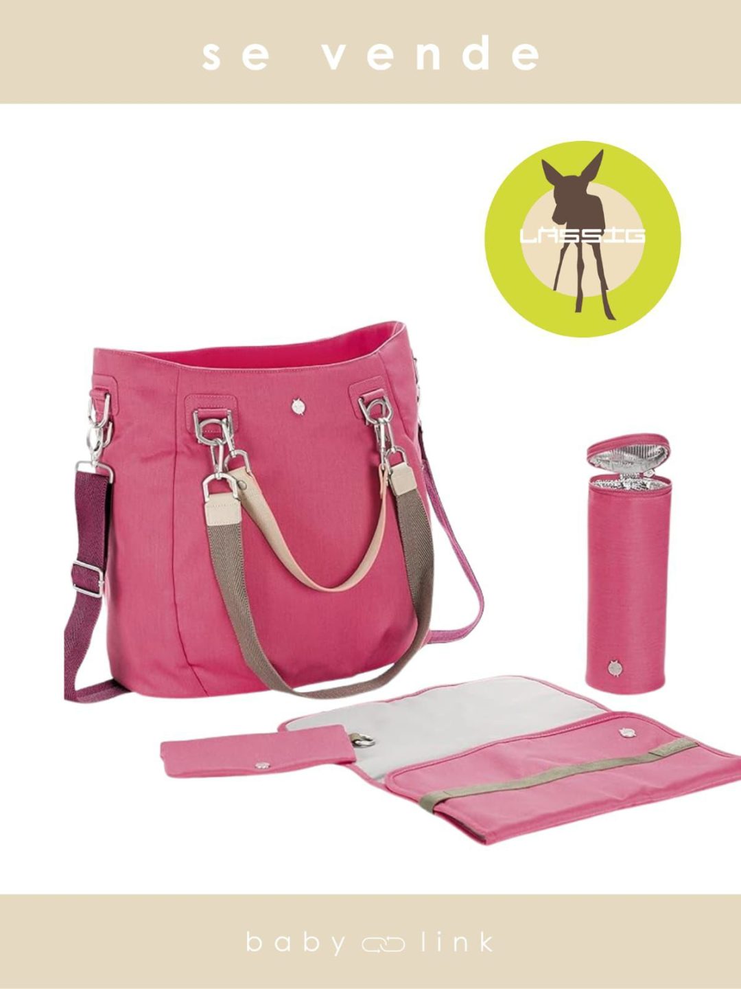 BOLSO MATERNAL LASS (COD:BB13149)