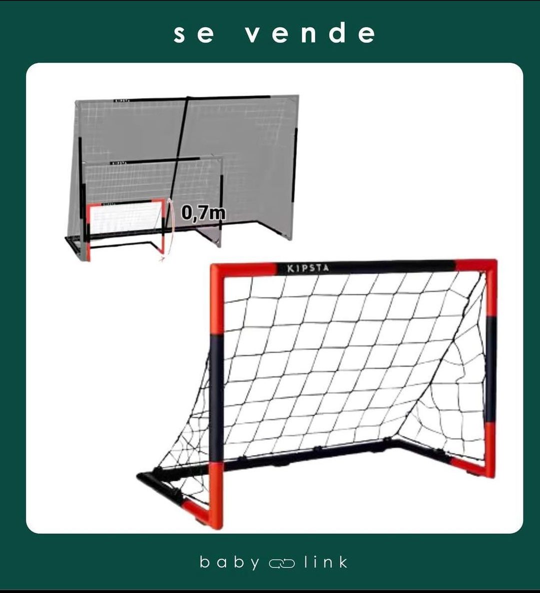 ARCO DE FUTBOL KIPSTA (COD:BB13245)