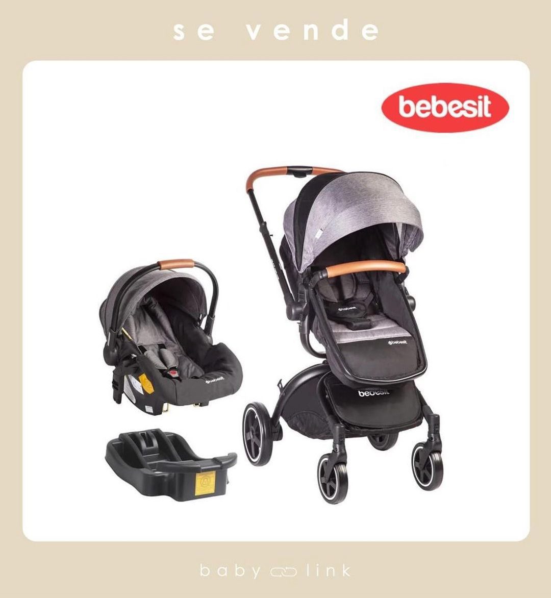 COCHE TRAVEL SYSTEM BEBESIT DELUXE 360 (COD:BB13251)