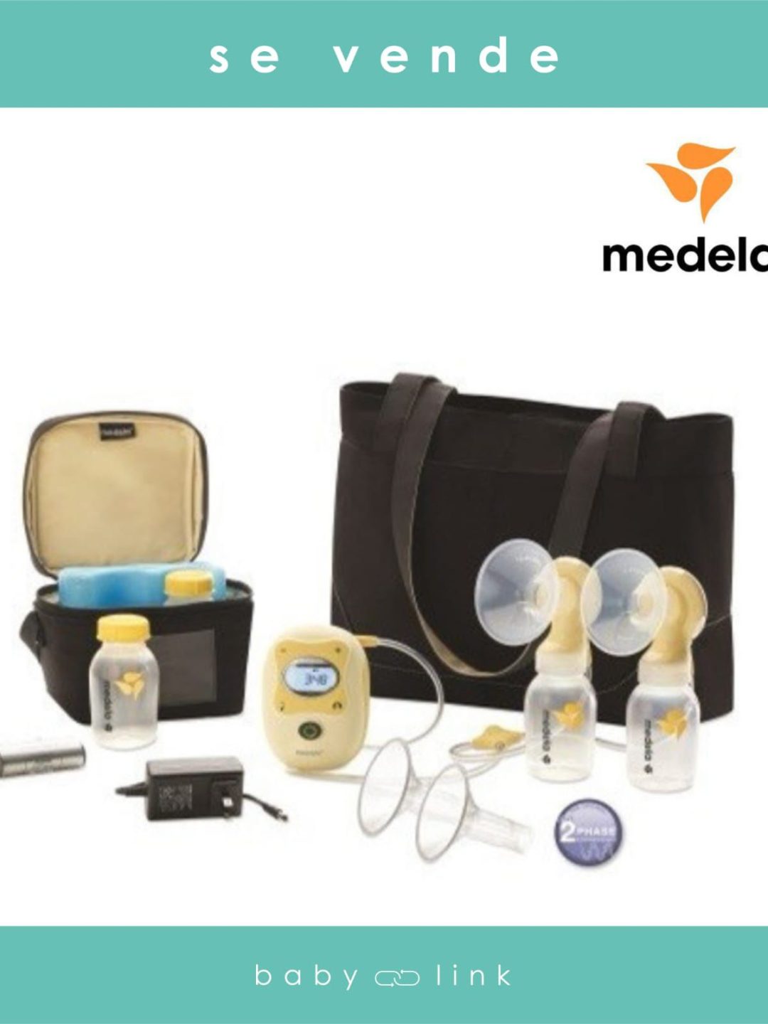 (COD:BB13085) EXTRACTOR DOBLE MEDELA FREESTYLE