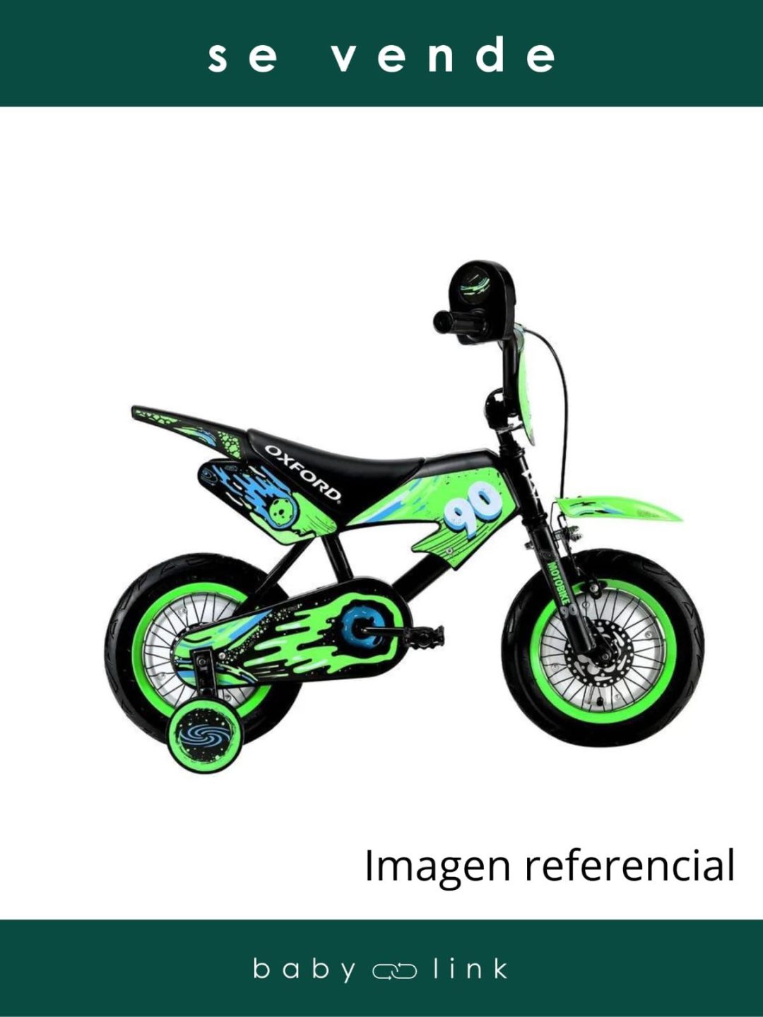 (COD:BB13434) BICICLETA OXFORD MOTOBIKE ARO 23