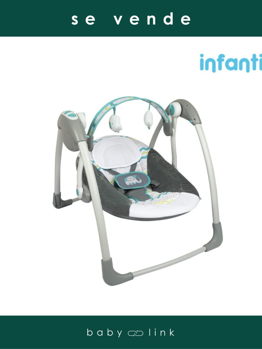 (COD: BB13590) SILLA NIDO MECEDORA INFANTI SWING
