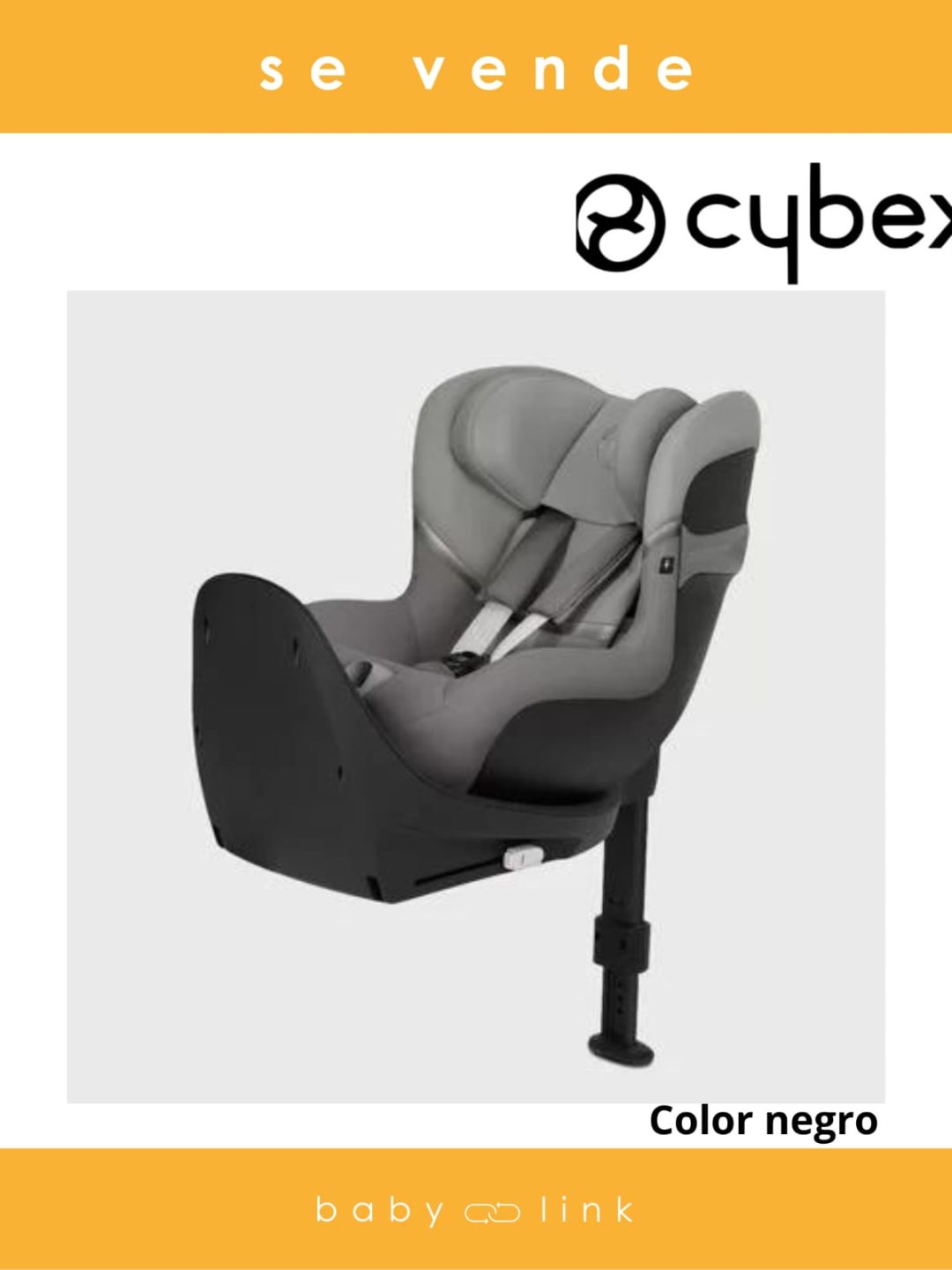 (COD:BB13675) SILLA DE AUTO CONVERTIBLE CYBEX SIRONA S I-SIZE