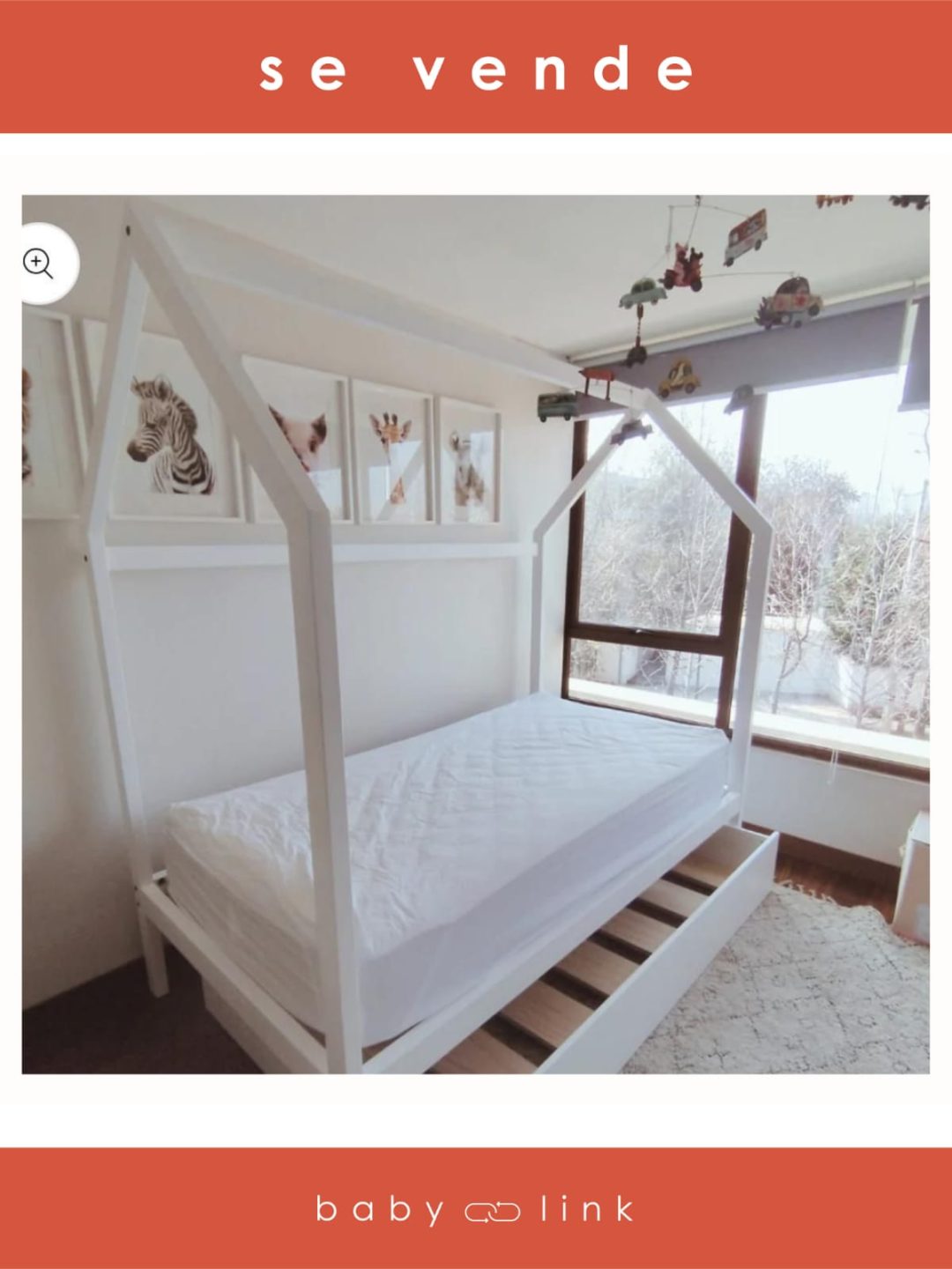 (COD:BB13522) CAMA CASITA NIDO BOBLE