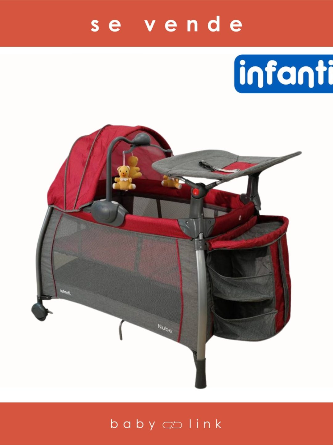 (COD:BB13635) PACK AND PLAY INFANTI NUBE