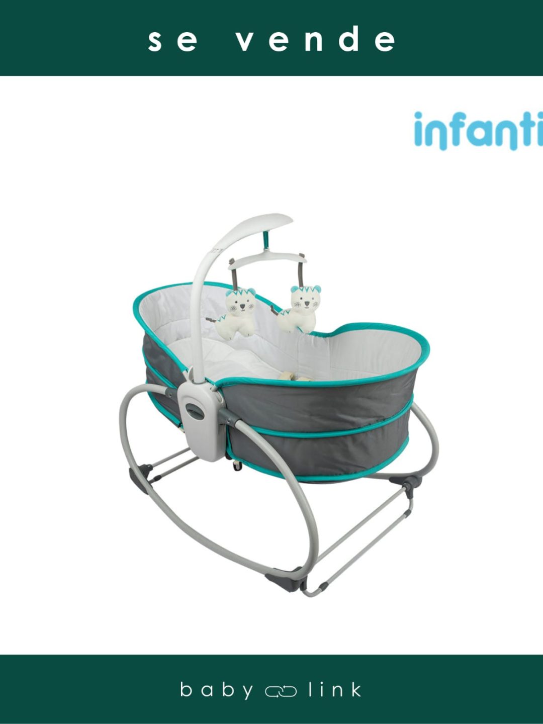 (COD:BB13710) SILLA NIDO MECEDORA 5 EN 1 INFANTI