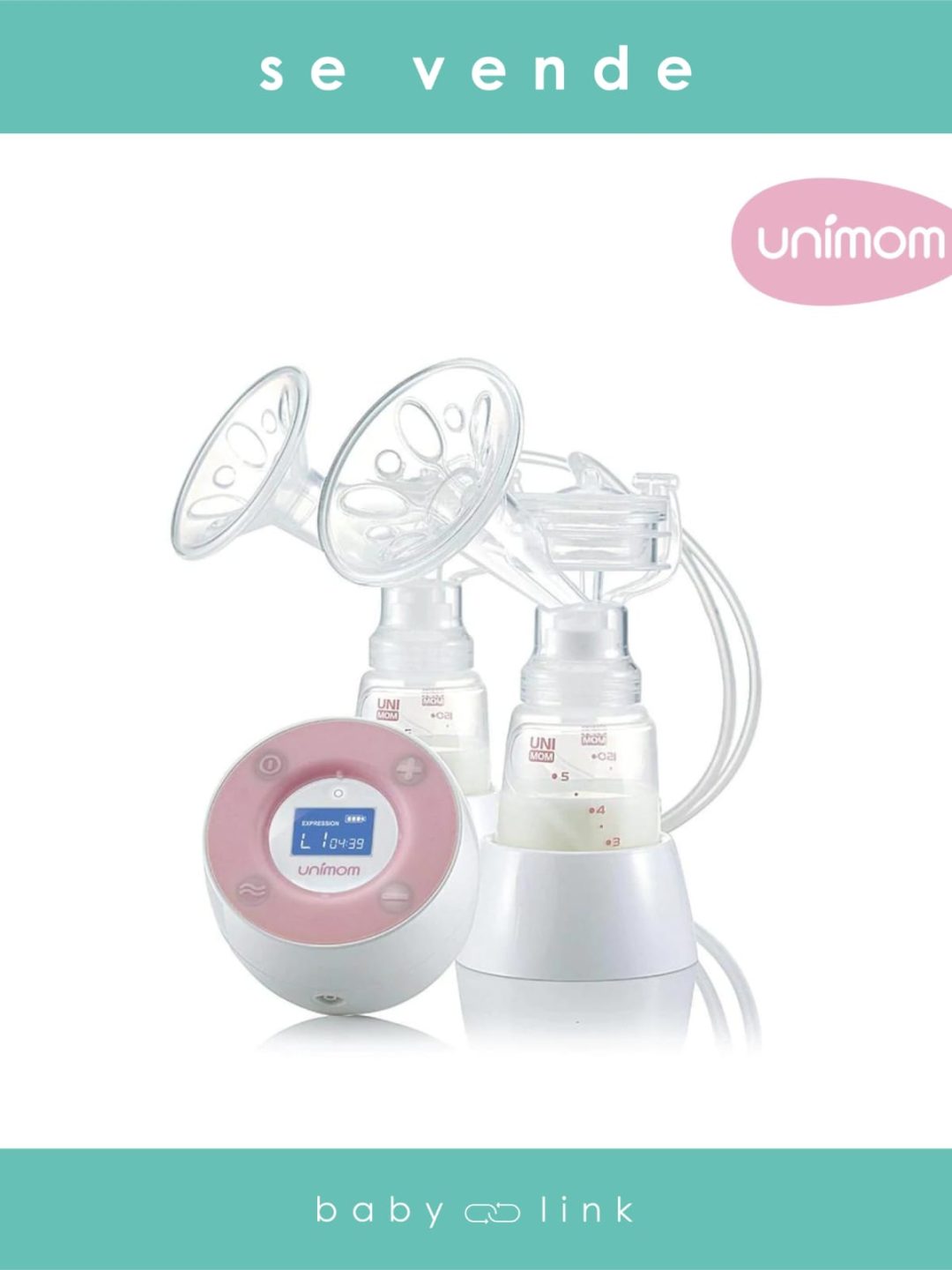 (COD:BB13925) EXTRACTOR DOBLE UNIMOM MINUET LCD