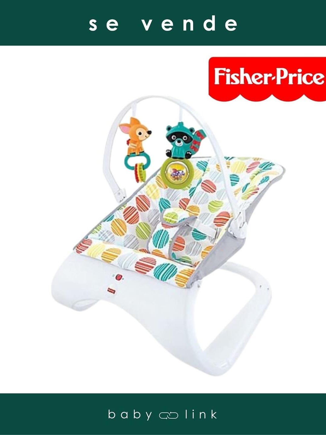(COD:BB14004) SILLA MECEDORA FISHER PRICE
