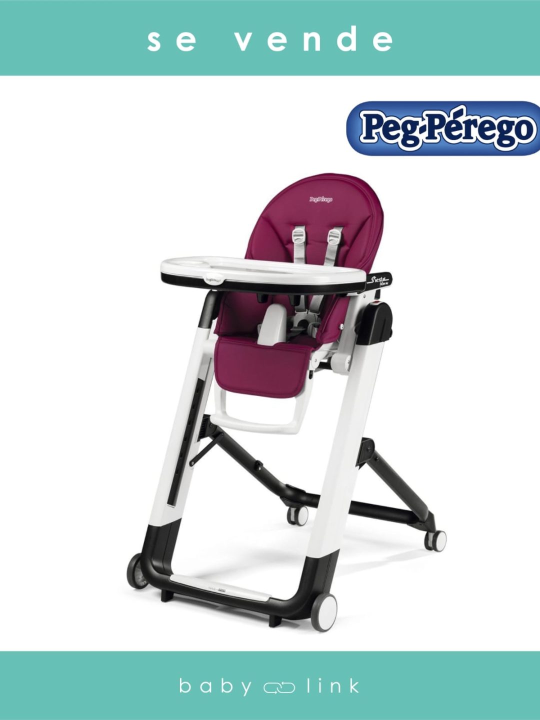 (COD:BB13907) SILLA DE COMER PEG PEREGO SIESTA