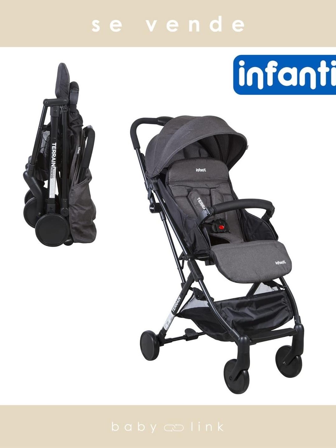 (COD:BB14028) COCHE PASEO INFANTI TERRAIN