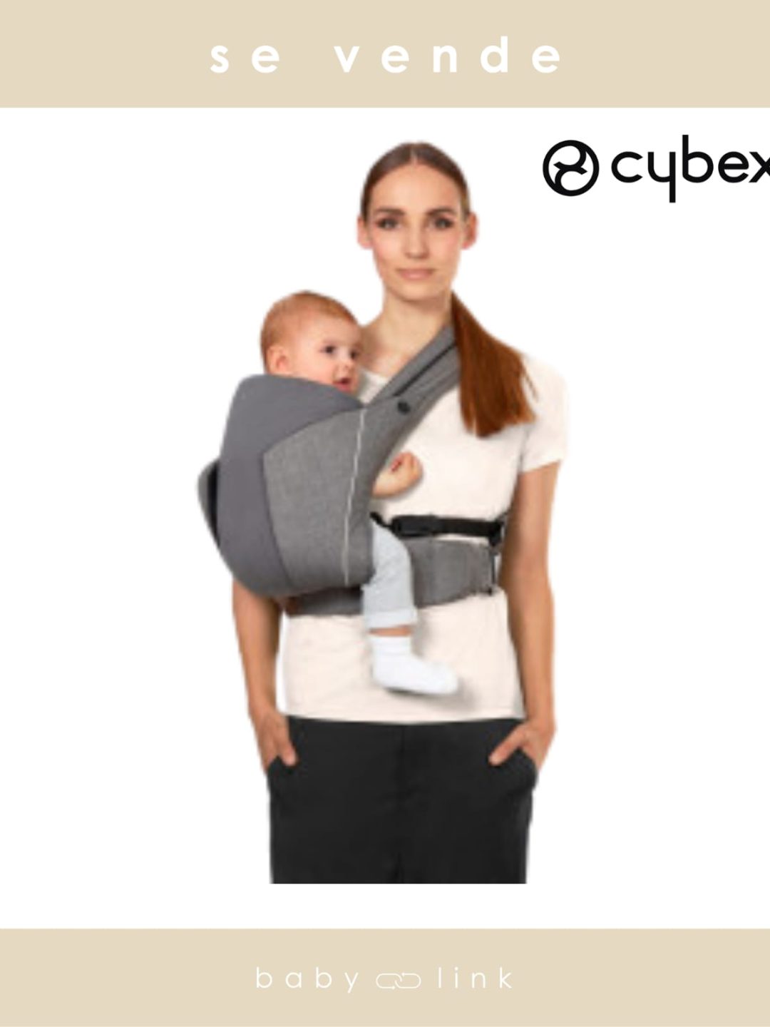 (COD:BB14124) MOCHILA PORTEO CYBEX YEMA CLICK