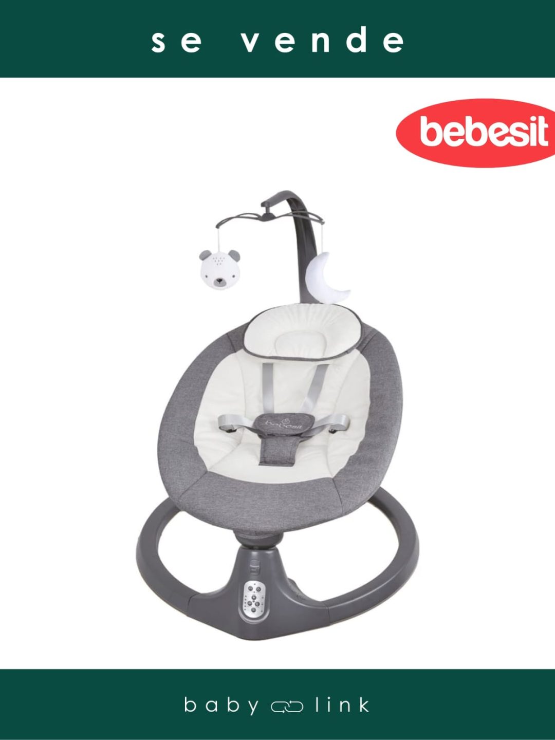 (COD:BB14298) SILLAS MECEDORAS BEBESIT BABY SWING