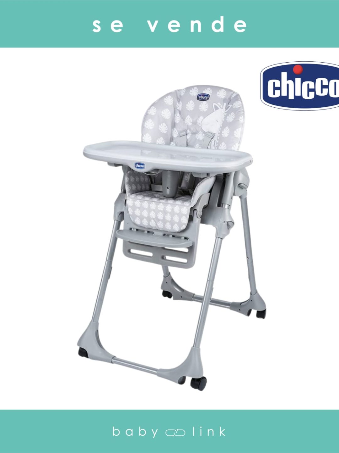 (COD:BB14167) SILLA DE COMER CHICCO POLLY EASY