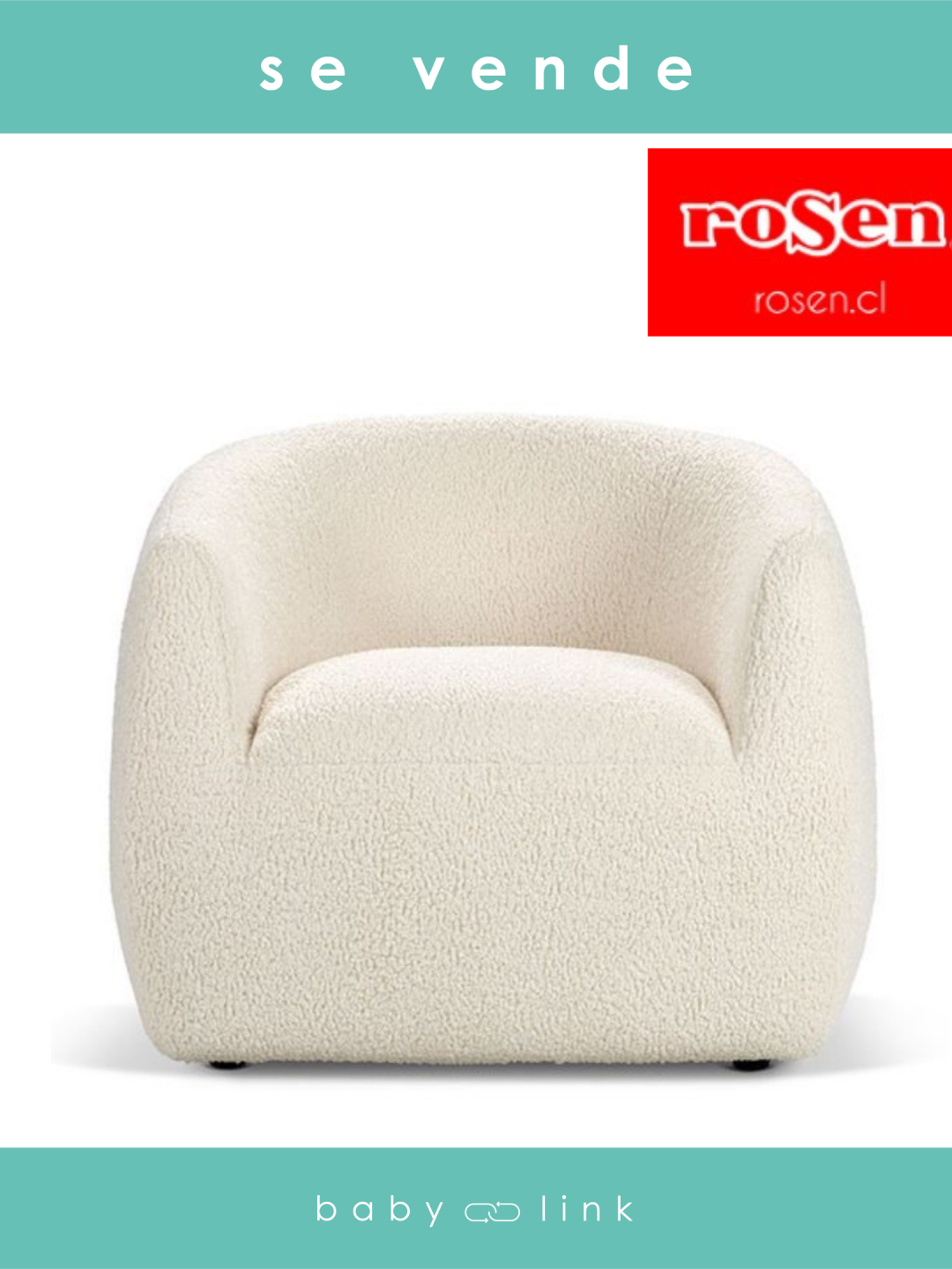 (COD:BB14359) SILLON PARA LACTANCIA ROSEN