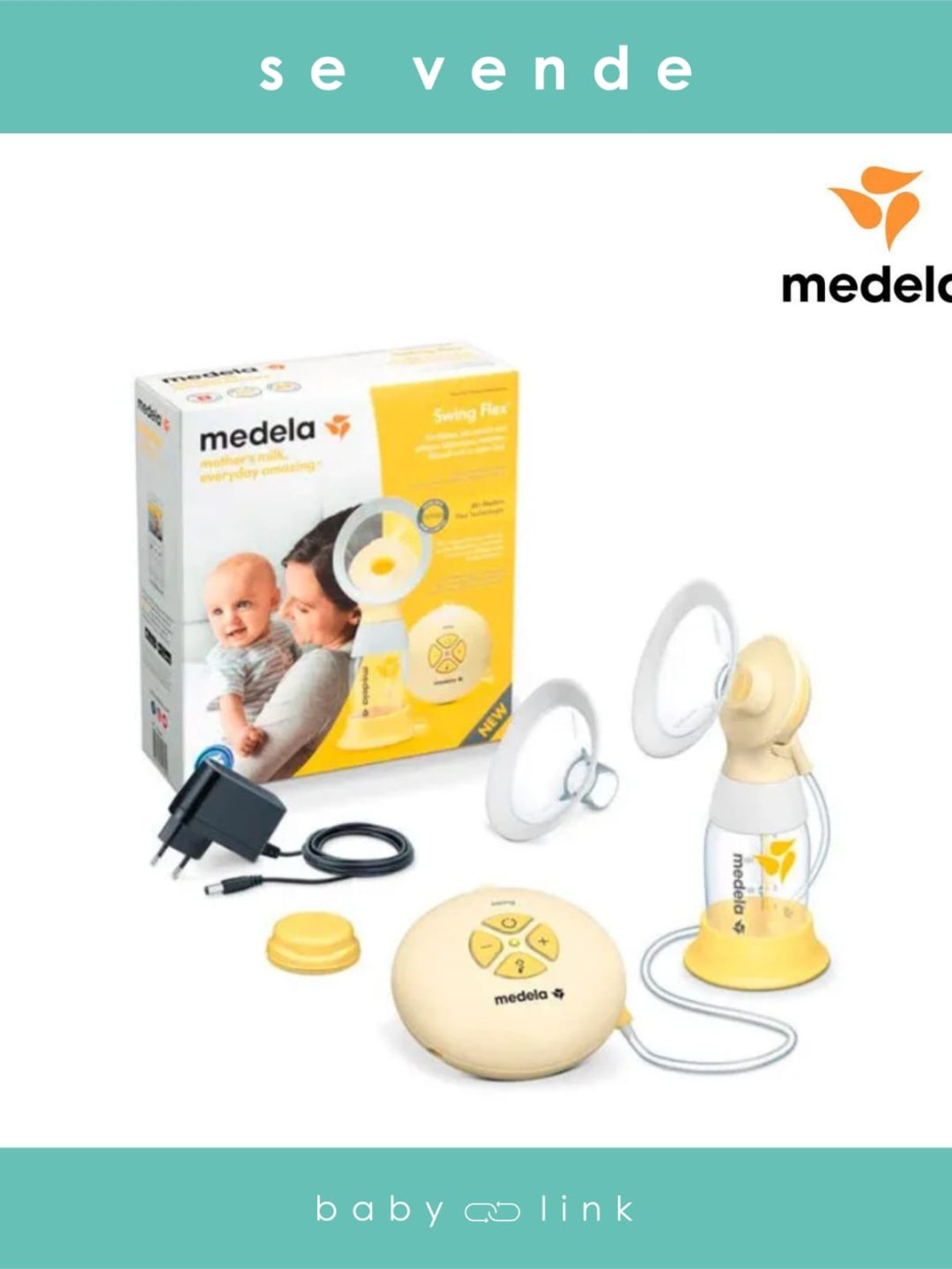 (COD:BB14138) EXTRACTOR SIMPLE MEDELA SWING FLEX