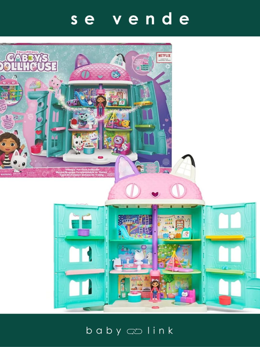 (COD:BB14071) CASA DE MUÑECAS DE GABBY