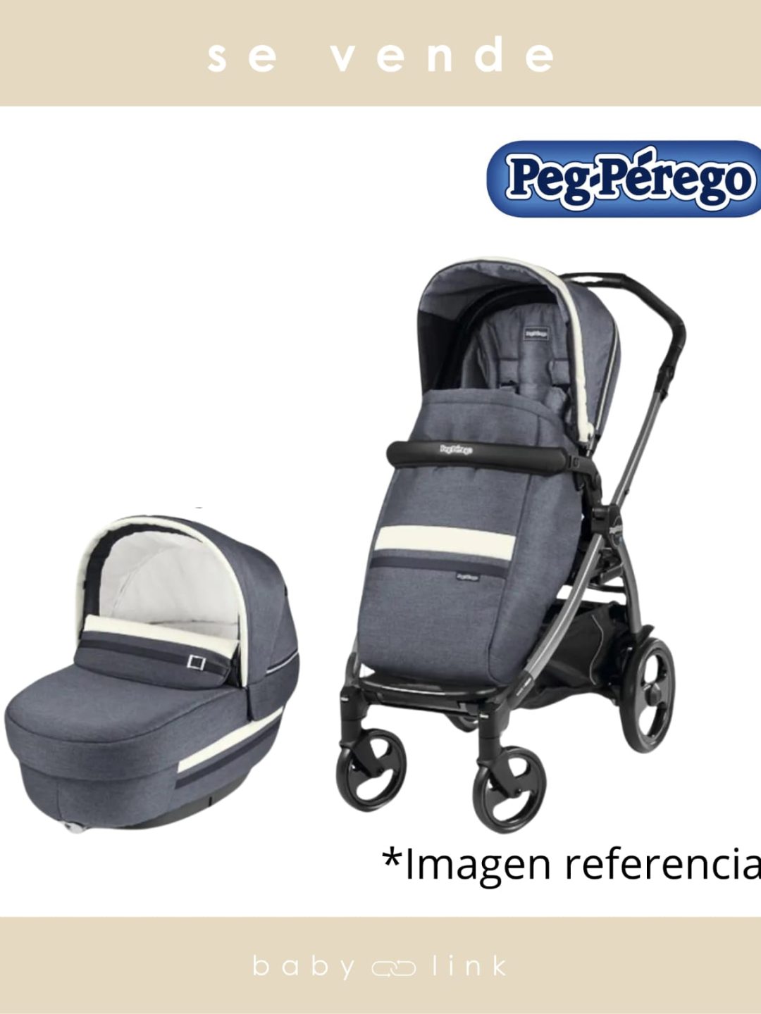 (COD:BB14123) COCHE PASEO PEG PEREGO BOOK 51