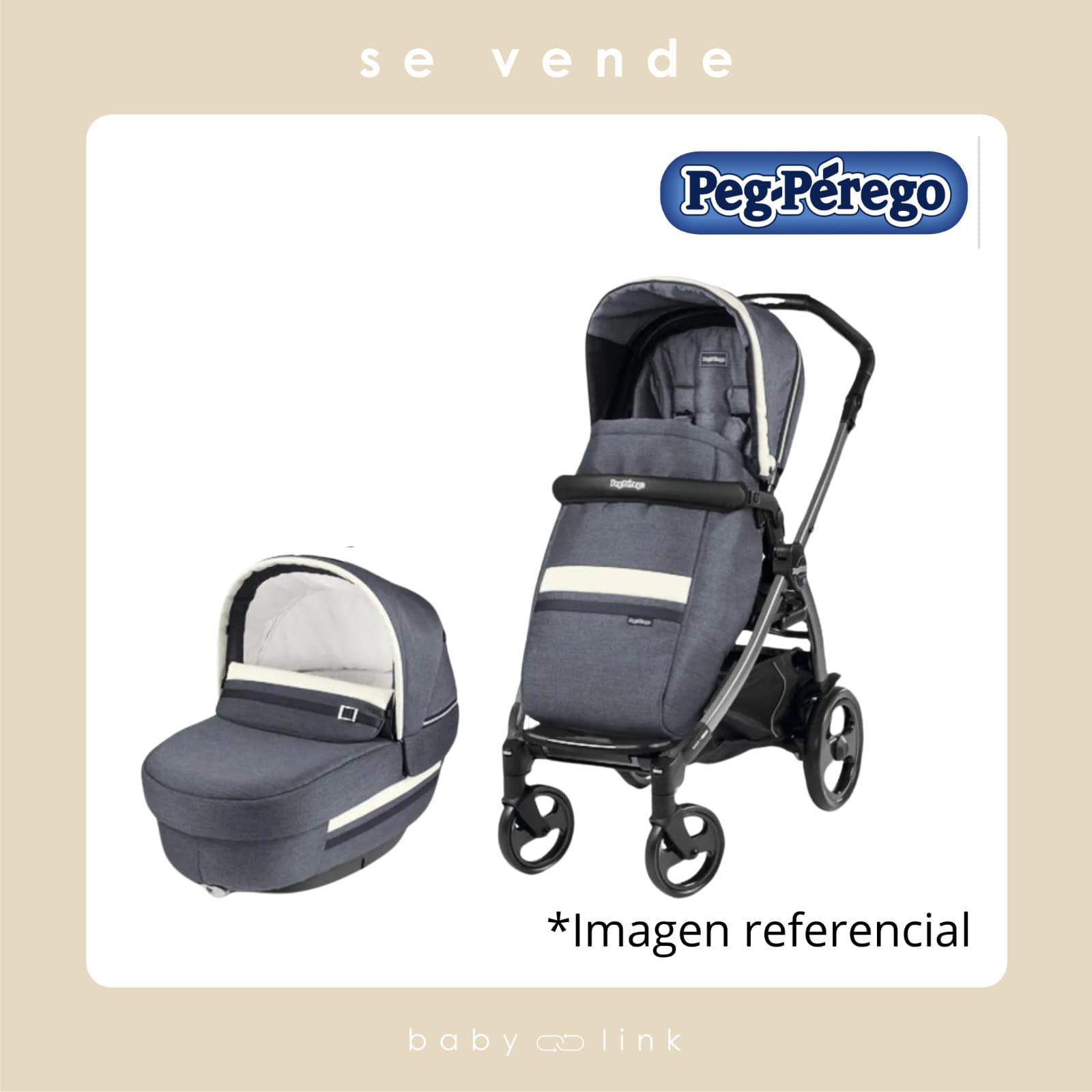 (COD:BB14123) COCHE PASEO PEG PEREGO BOOK 51