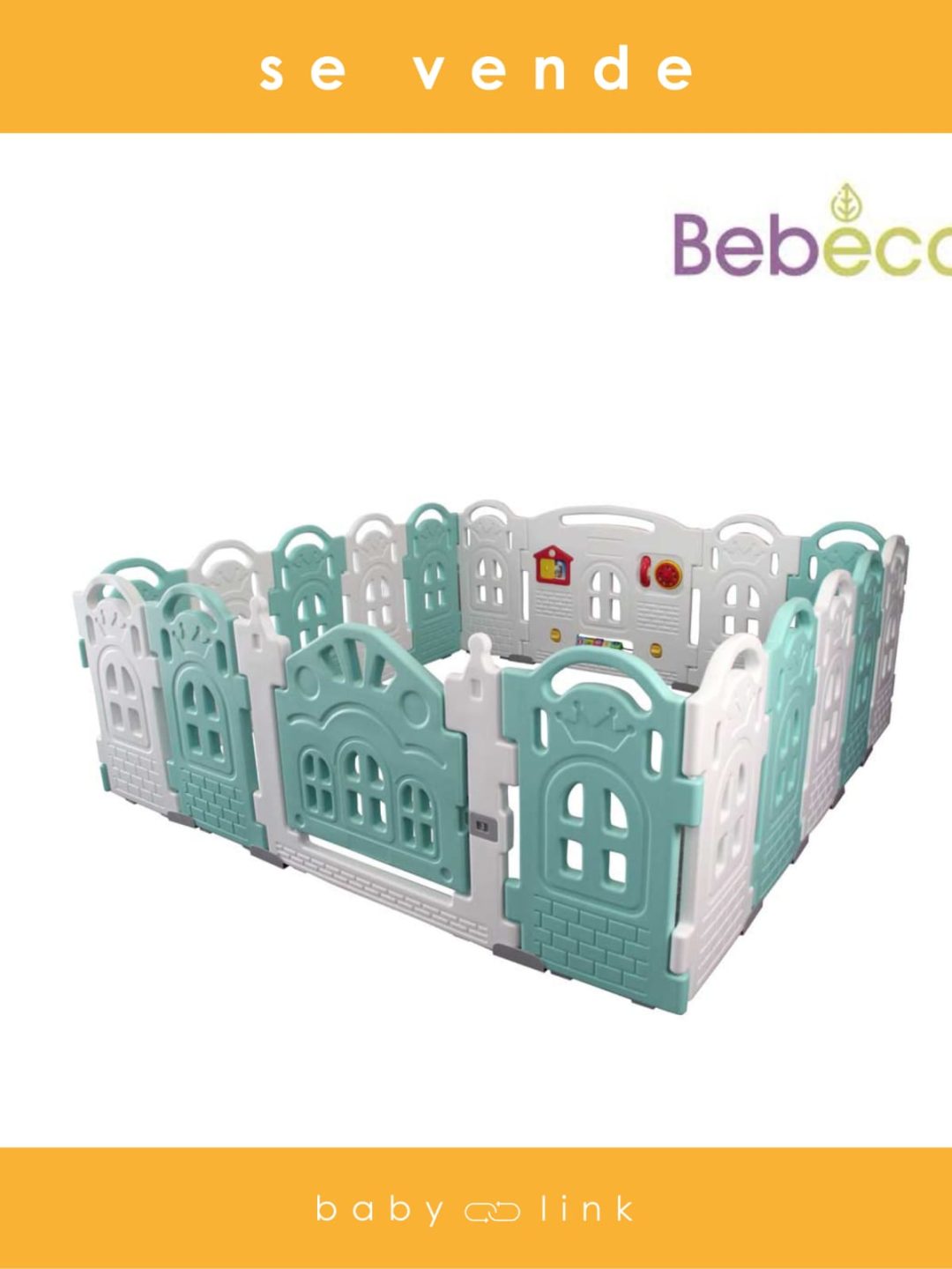 (COD:BB14580) CORRAL CASTILLO VERDE AGUA 16+2