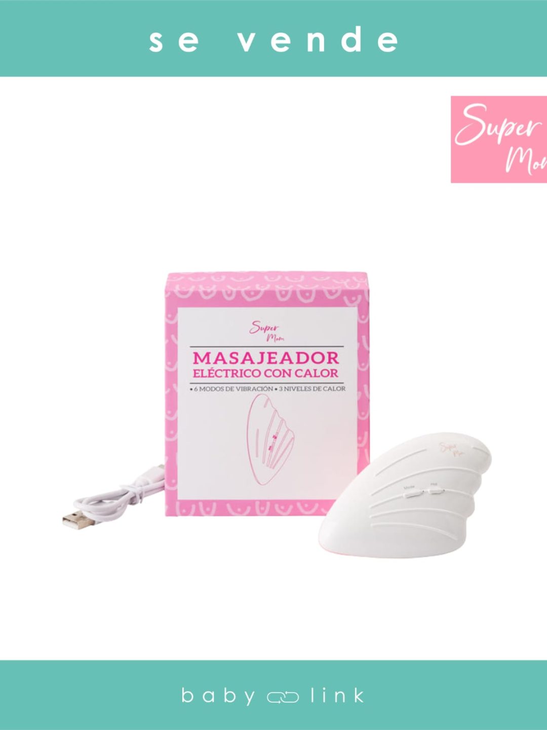 (COD:BB14596) MASAJEADOR LACTANCIA SUPERMOM