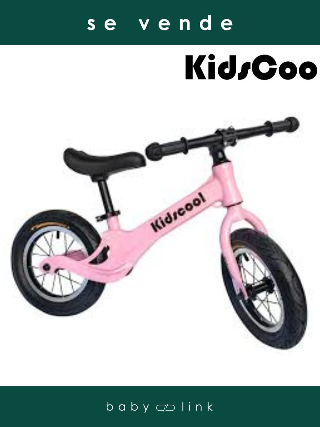 (COD:BB14462) BICICLETA EQUILIBRIO KIDSCOOL ARO 13