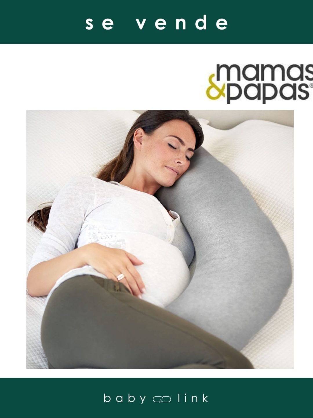 (COD:BB14543) COJIN EMBARAZO MAMAS&PAPAS