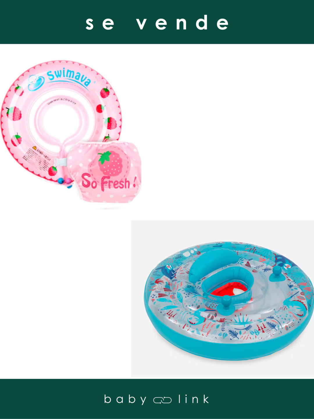 (COD:BB14436) PACK FLOTADORES SWIMAVA Y DECATHLON
