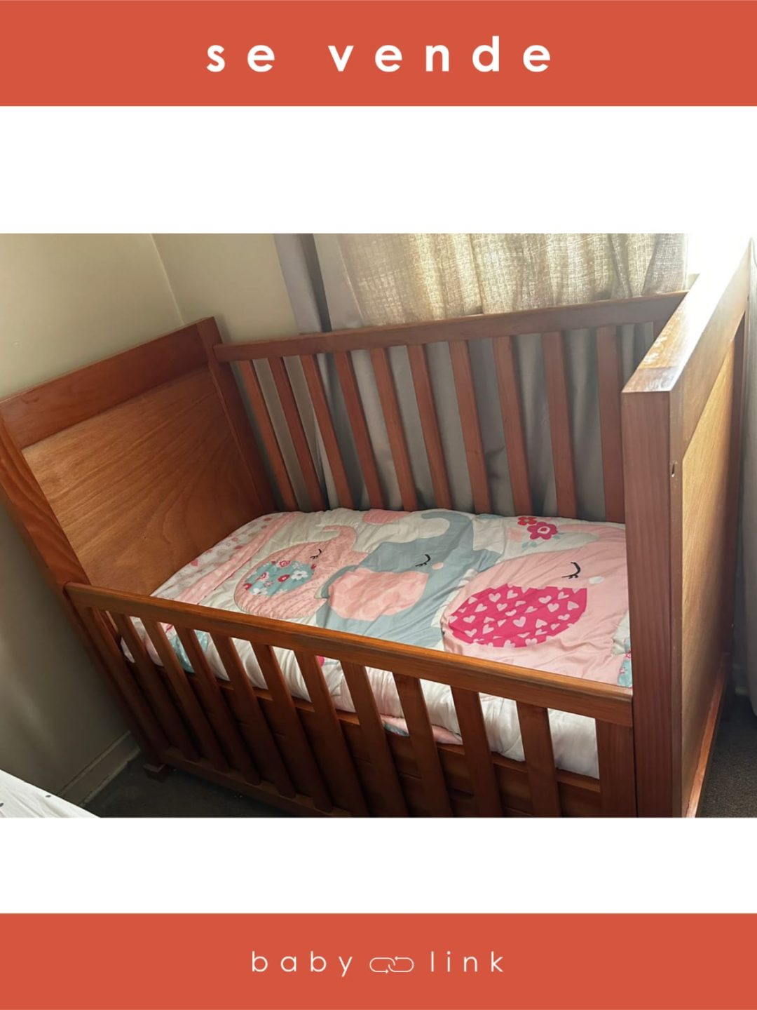 (COD:BB14485) CUNA MADERA PINO OREGON