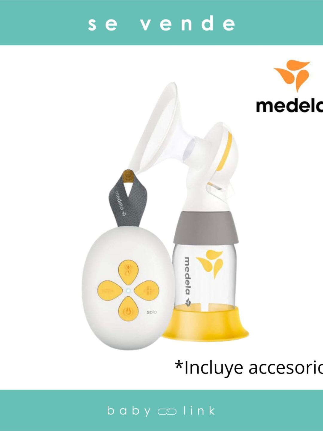 (COD:BB14814) EXTRACTOR MEDELA SOLO