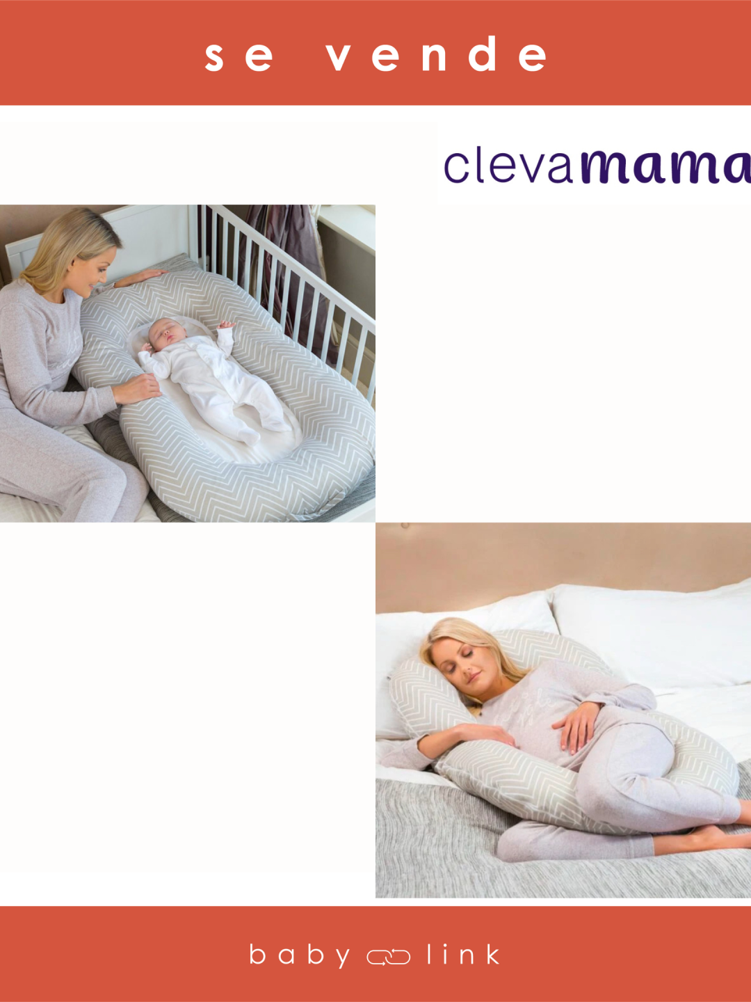 (COD:BB14846) COJIN 3 EN 1 CLEVAMAMA MUM2BE