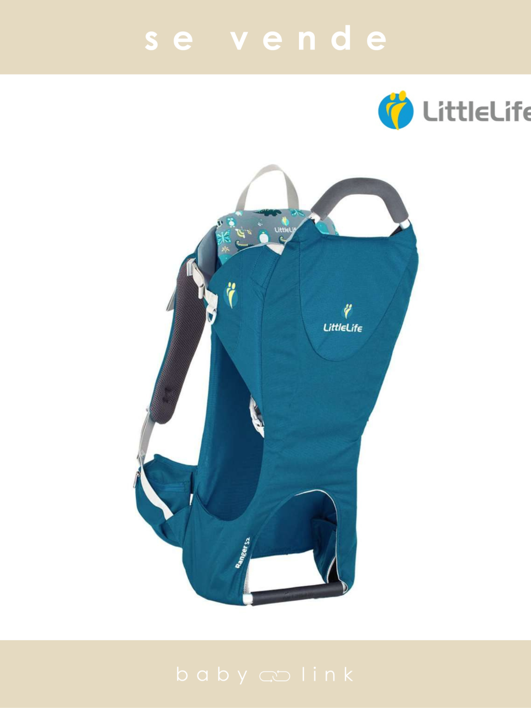 (COD:BB14767) MOCHILA TREKKING LITTLE LIFE RANGER S2