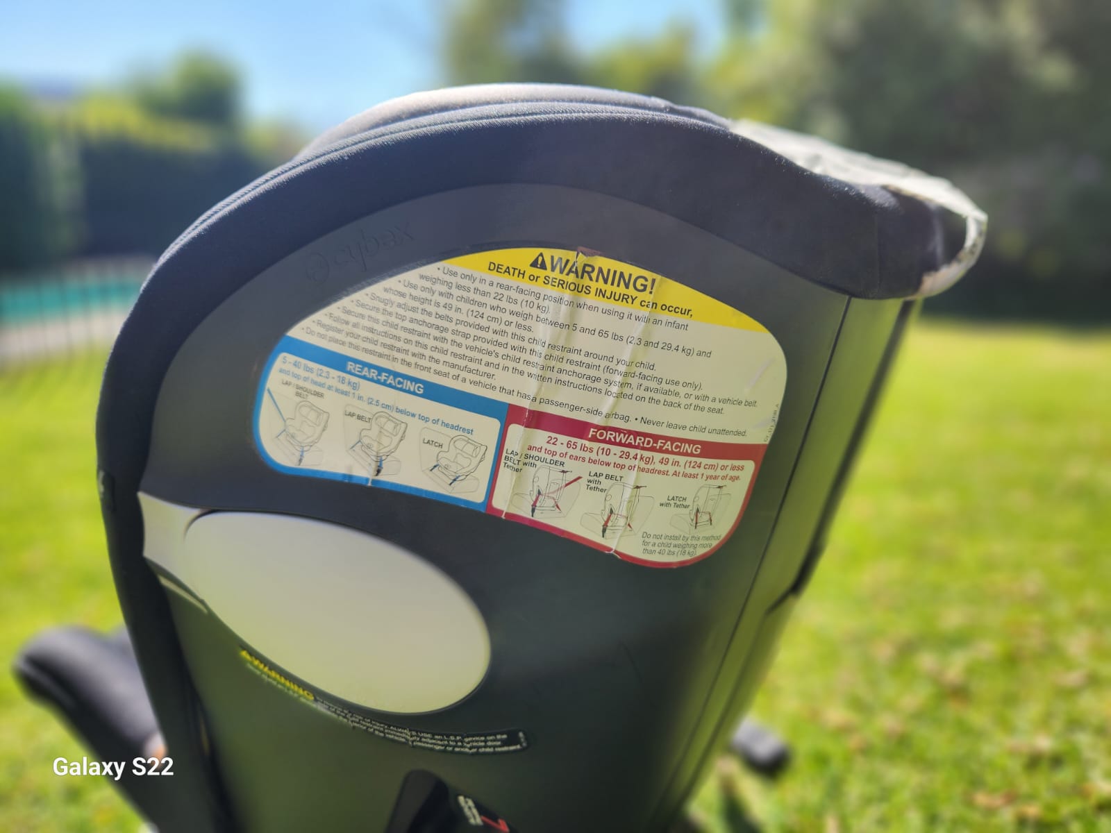 (COD:BB14789)SILLA DE AUTO CYBEX SIRONA M (2 unidades) - Imagen 5