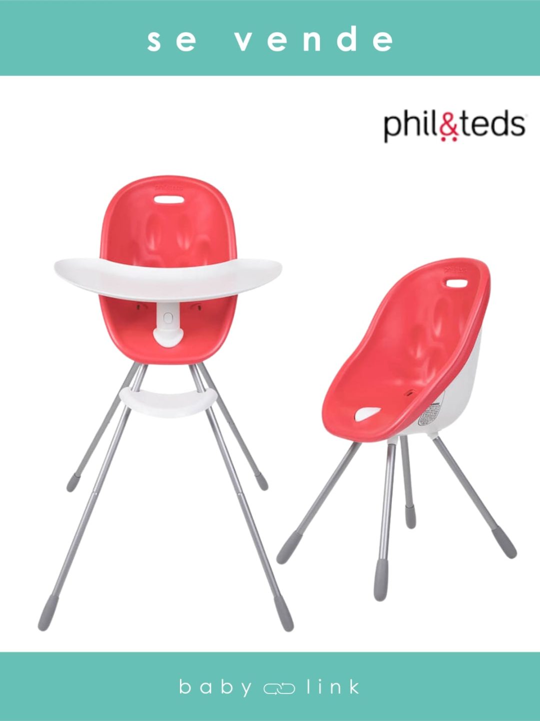 (COD:BB14731) SILLA EVOLUTIVA PHIL&TED POPPY
