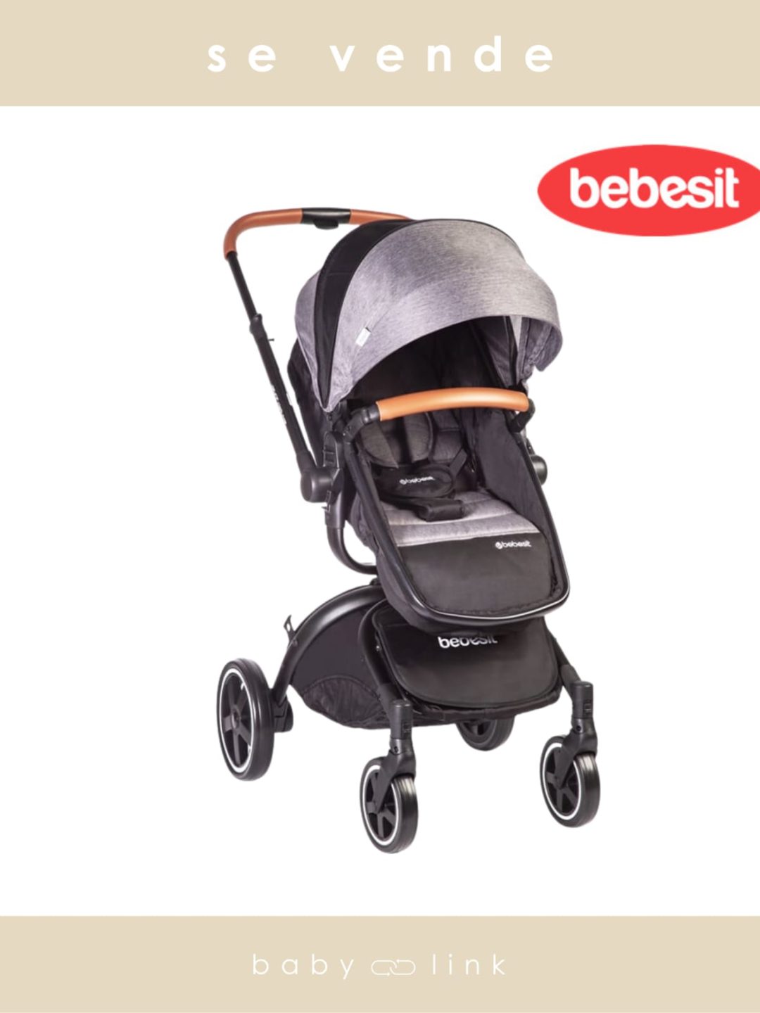 (COD:BB14667) COCHE CUNA BEBESIT DELUXE 360