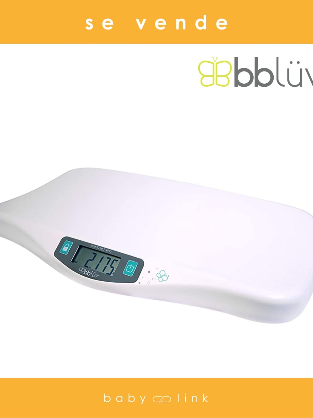 (COD:BB14855) PESA PEDIATRICA DIGITAL BBLUV KILO