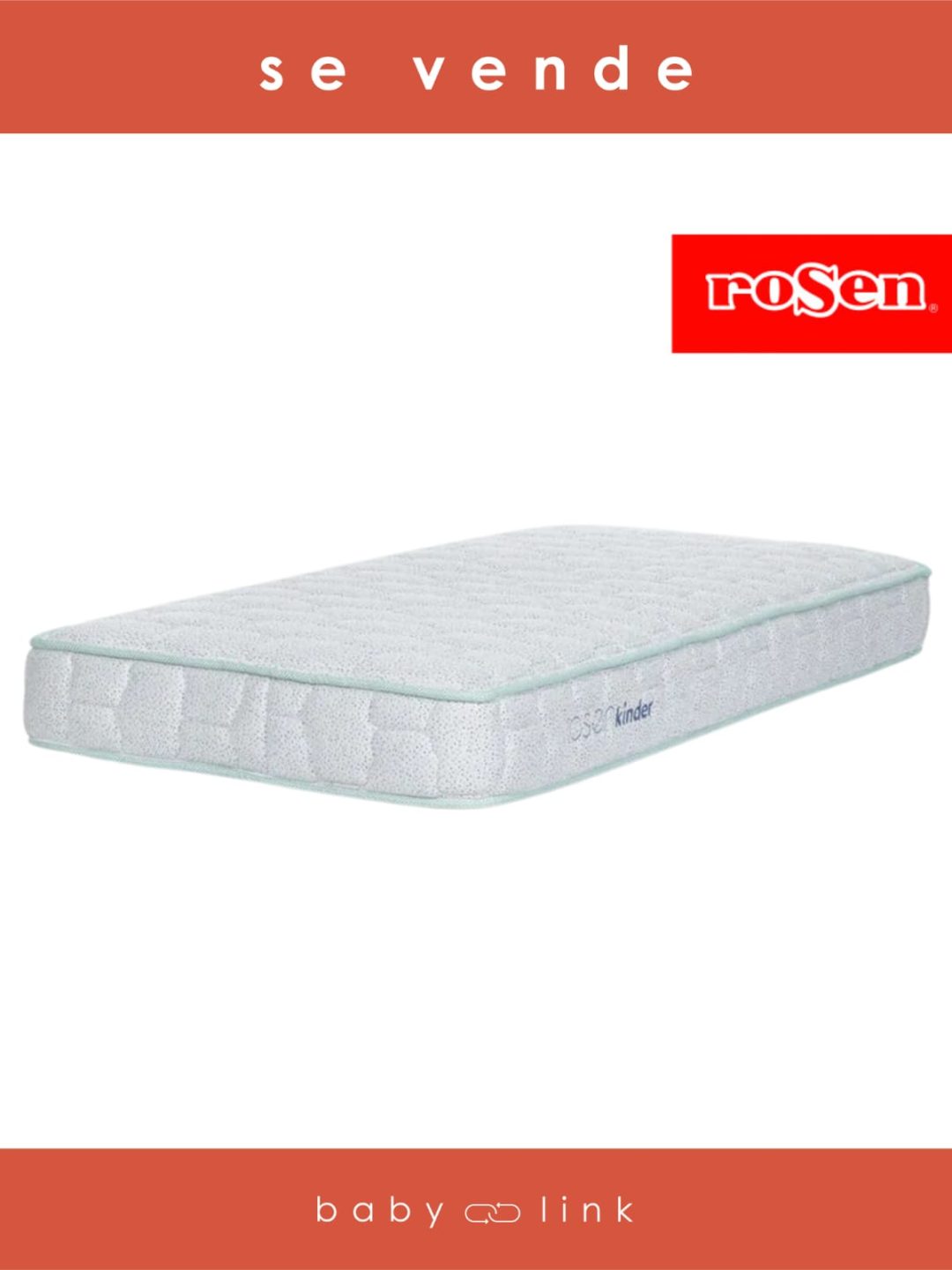 (COD:BB15142) COLCHON CUNA ROSEN KINDER