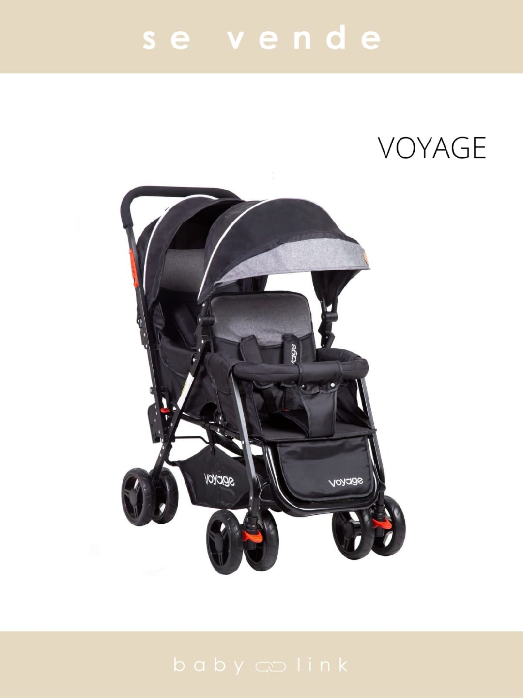 (COD:B15141) COCHE DOBLE VOYAGE
