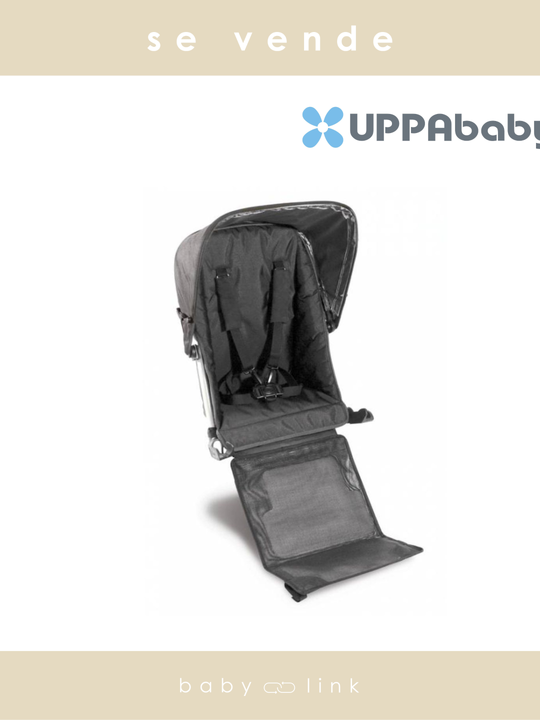 (COD:BB15028) RUMBLESEAT UPPABABY VISTA (MODELO ANTIGUO)