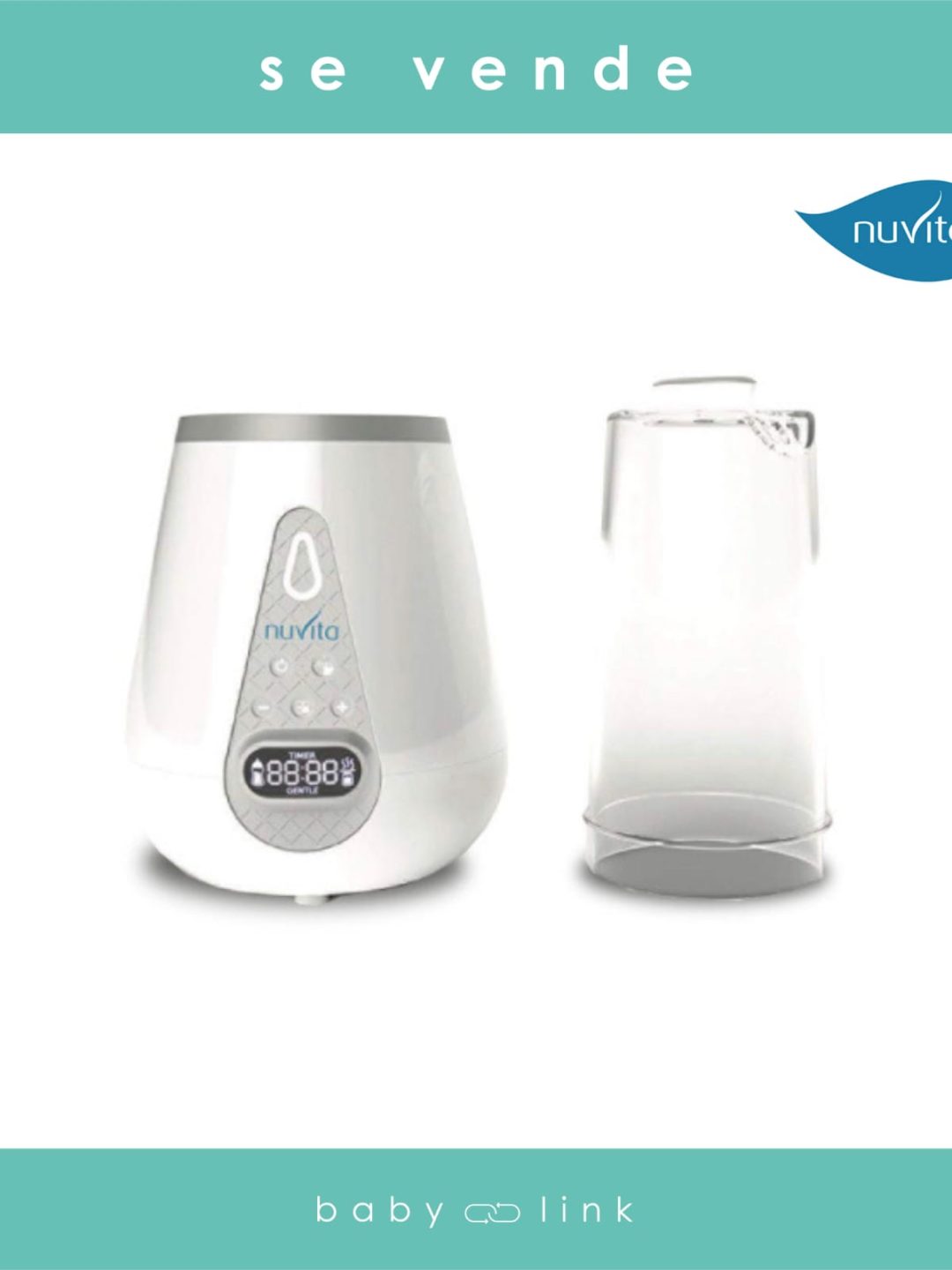 (COD:BB15134) CALENTADOR DE MAMADERAS NUVITA