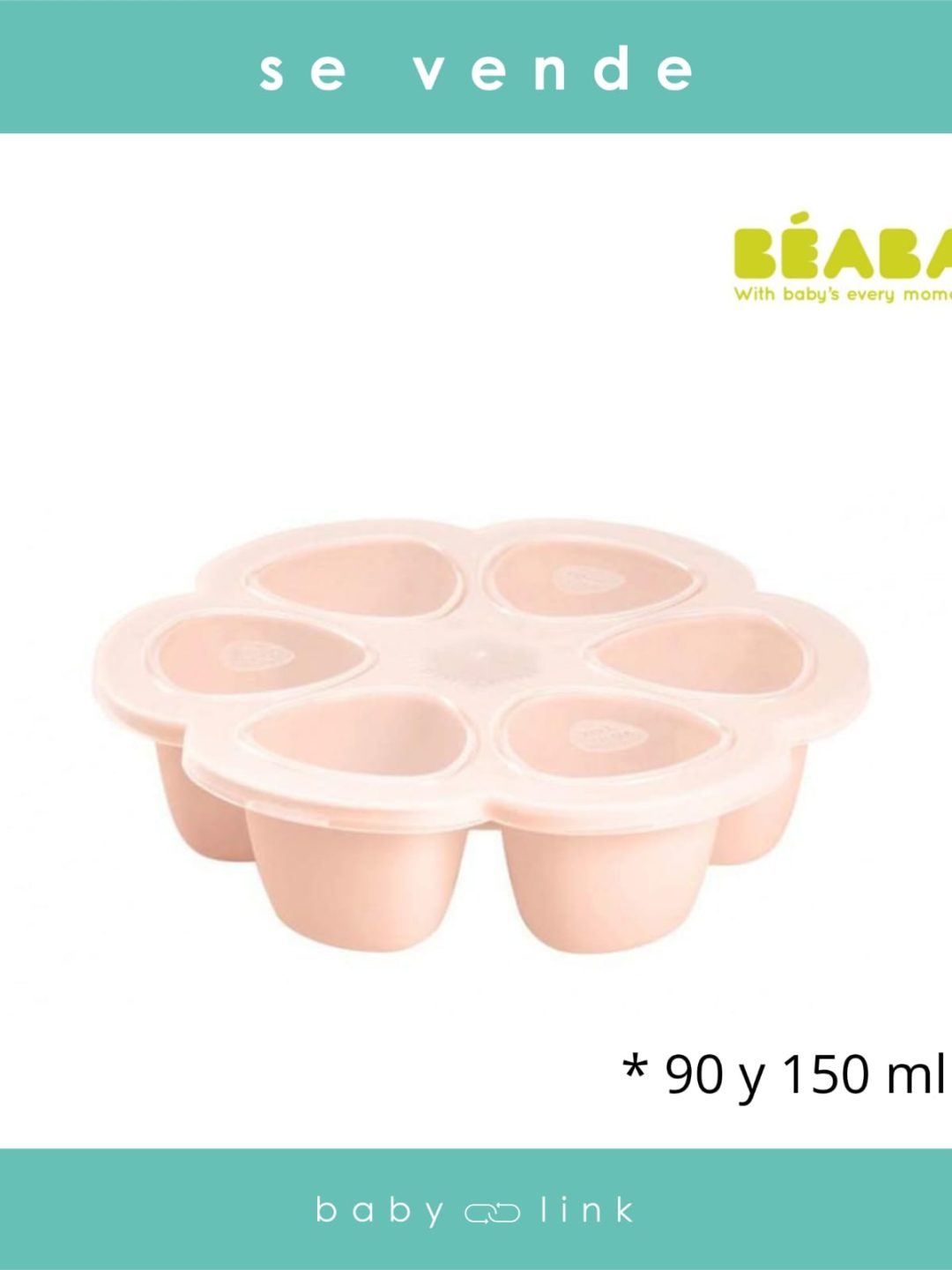 (COD:BB15008) CONTENEDORES COMIDA BEABA