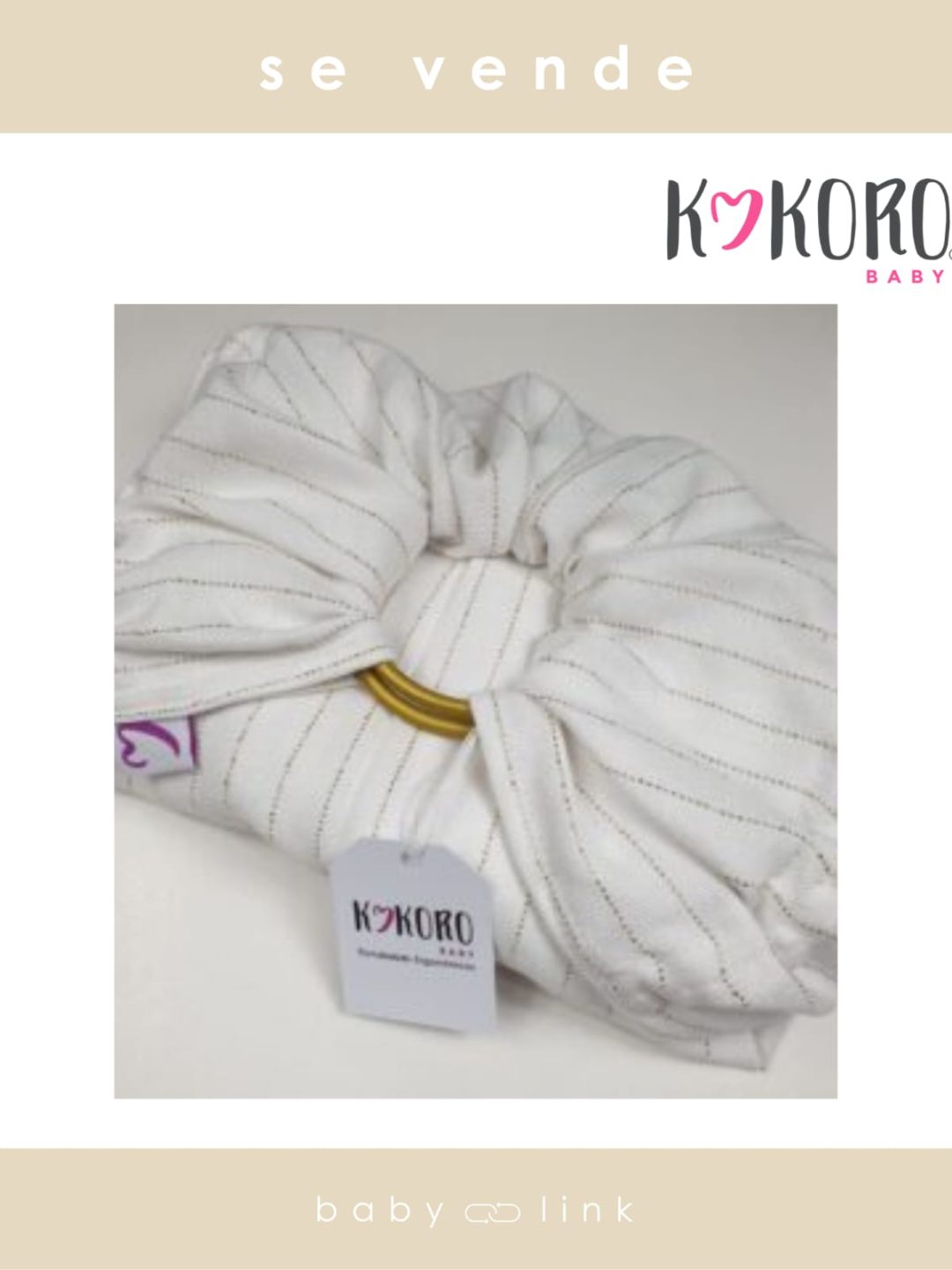 (COD:BB15247) BANDOLERA KOKORO BABY