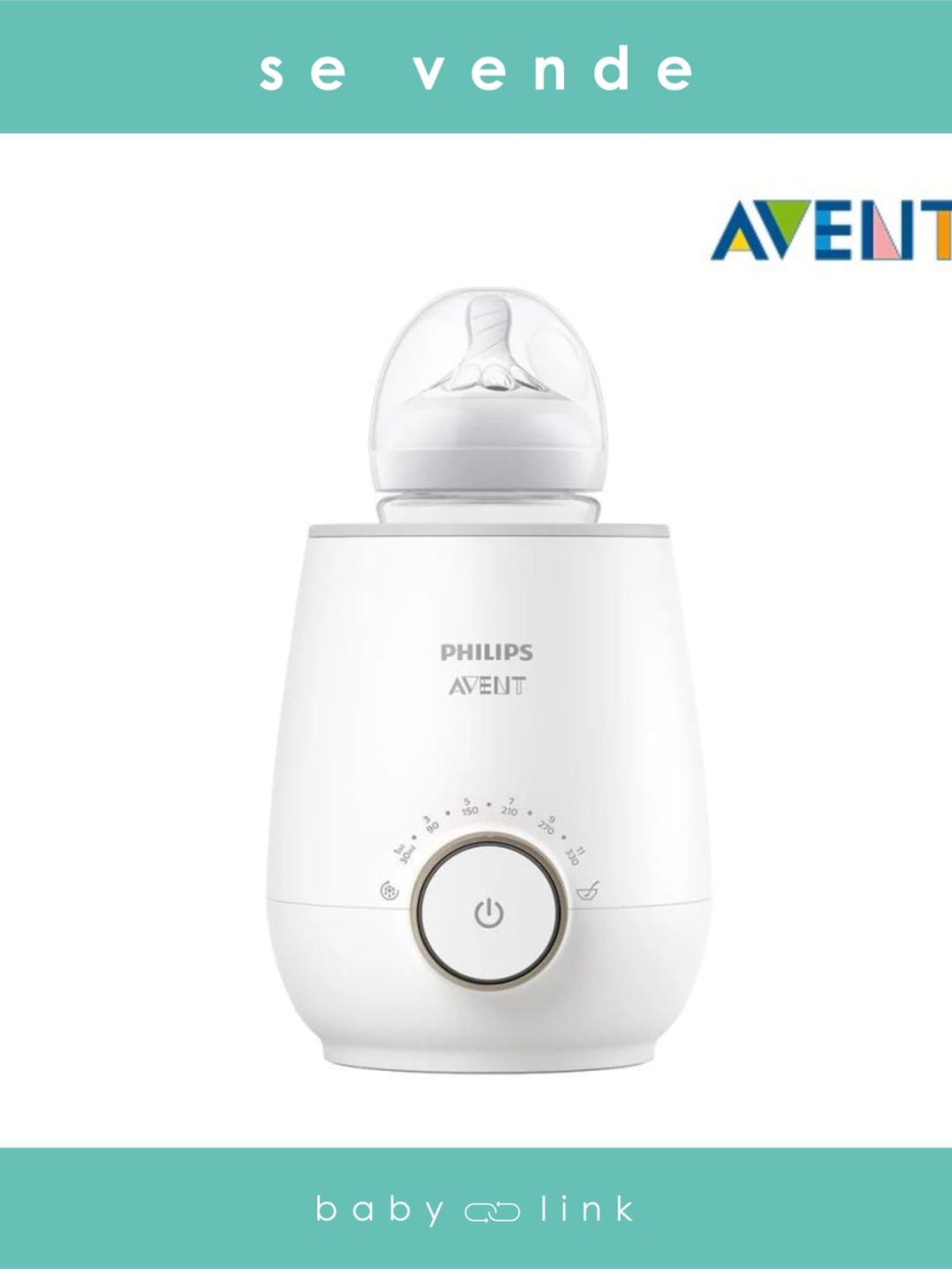 (COD:BB15236) CALENTADOR DE MAMADERAS AVENT
