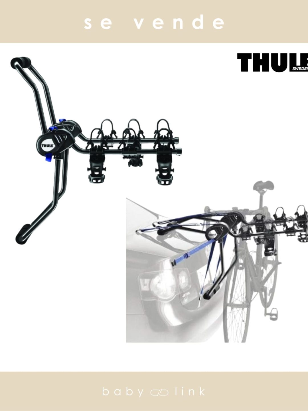 (COD:BB15354)PORTA BICICLETA THULE PASSAGE 911 XT