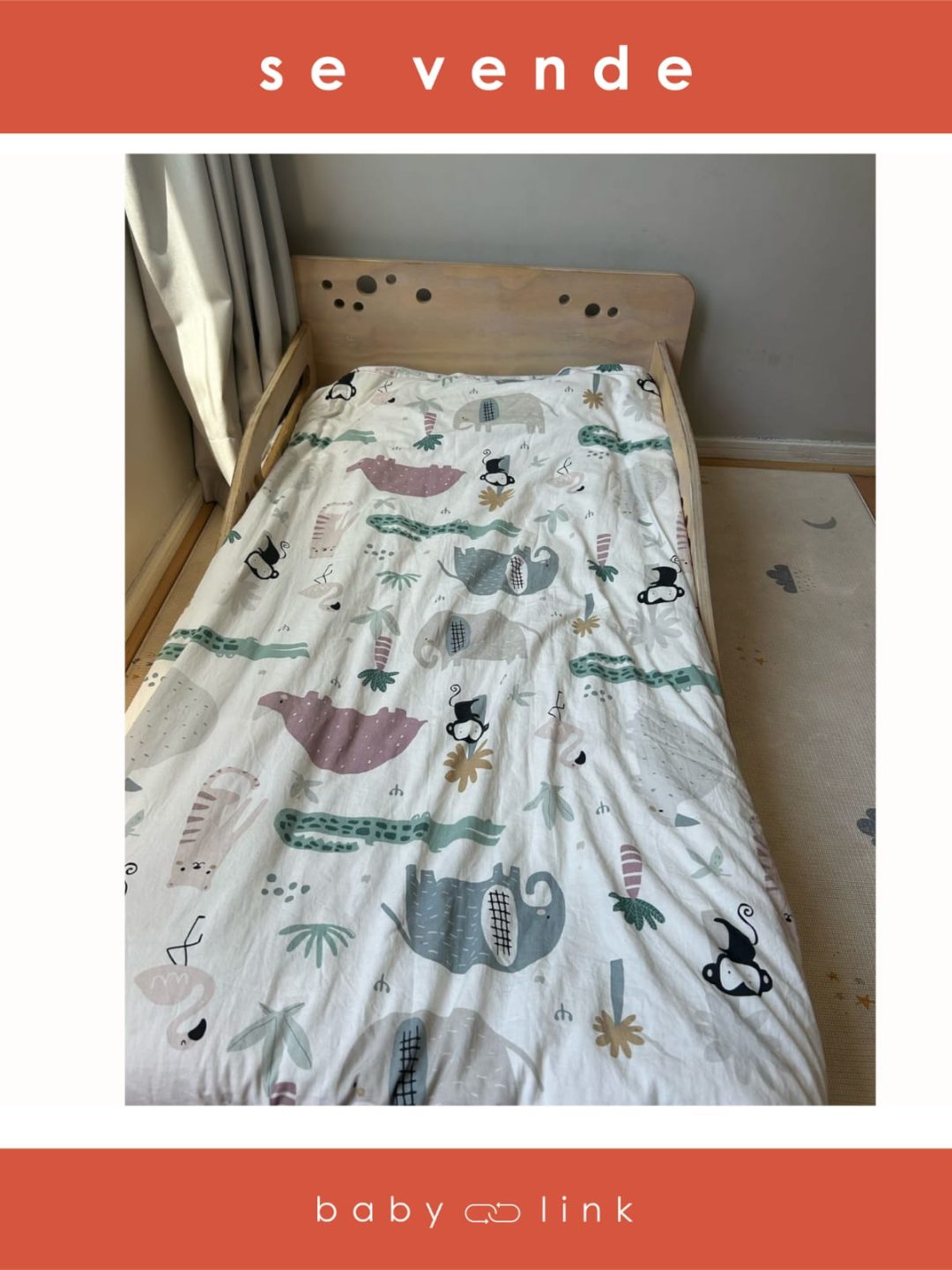 (COD:BB15378) CAMA TRANSICION + PLAYMAT ORUGA