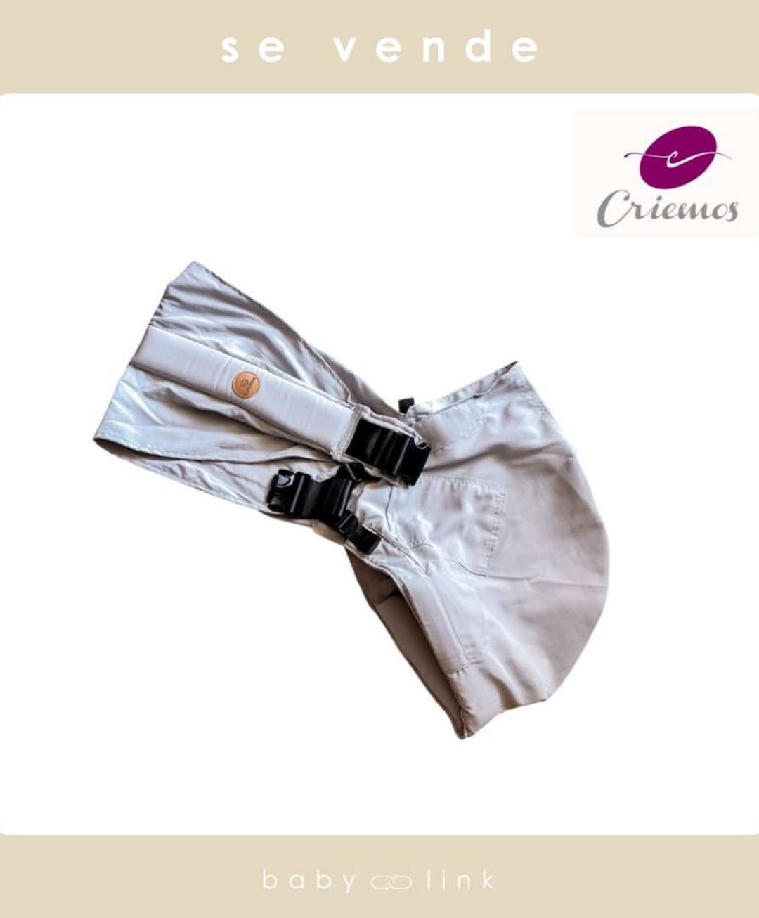 (COD:BB15718) PORTA BEBE CRIEMOS