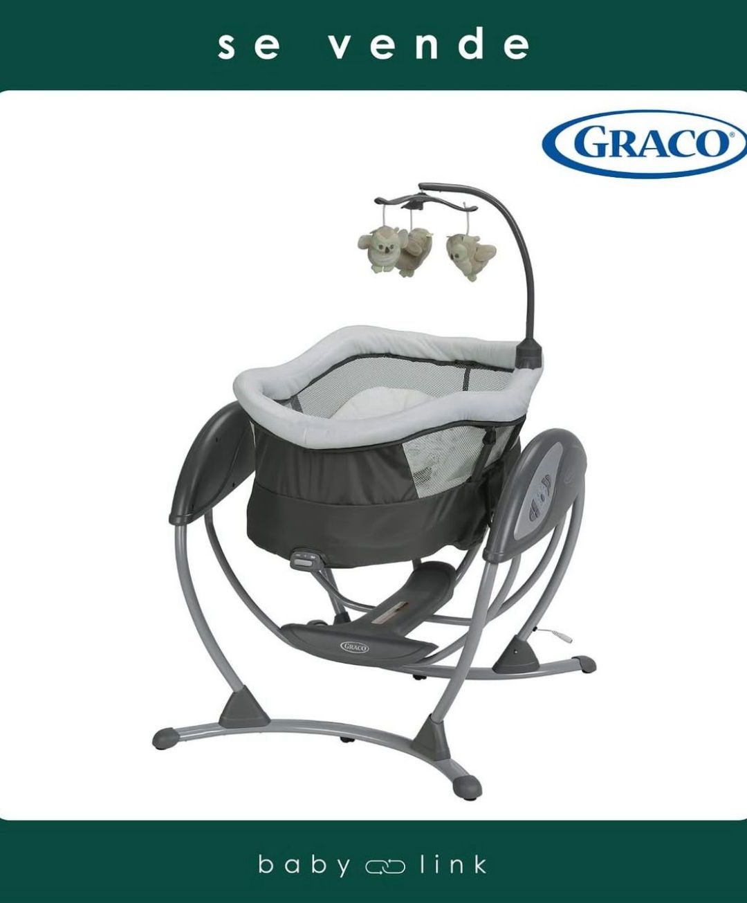 (COD:BB15830) MECEDORA GRACO 2 EN 1 DREAMGLIDER