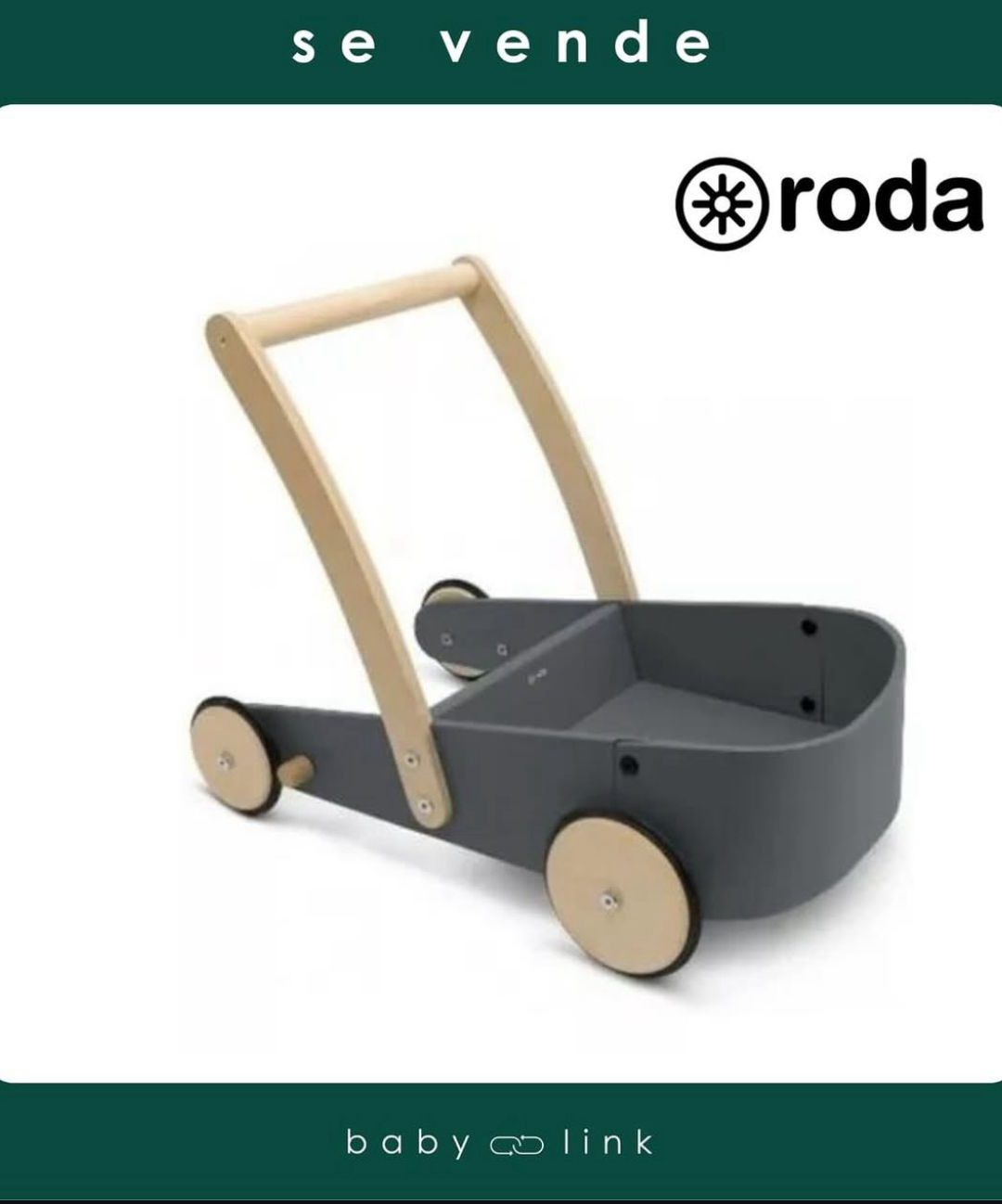 (COD:BB15862) CARRO ANDADOR RODA