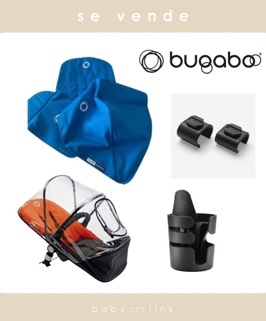 (COD:BB15954) ACCESORIOS COCHE BUGABOO CAMELEON
