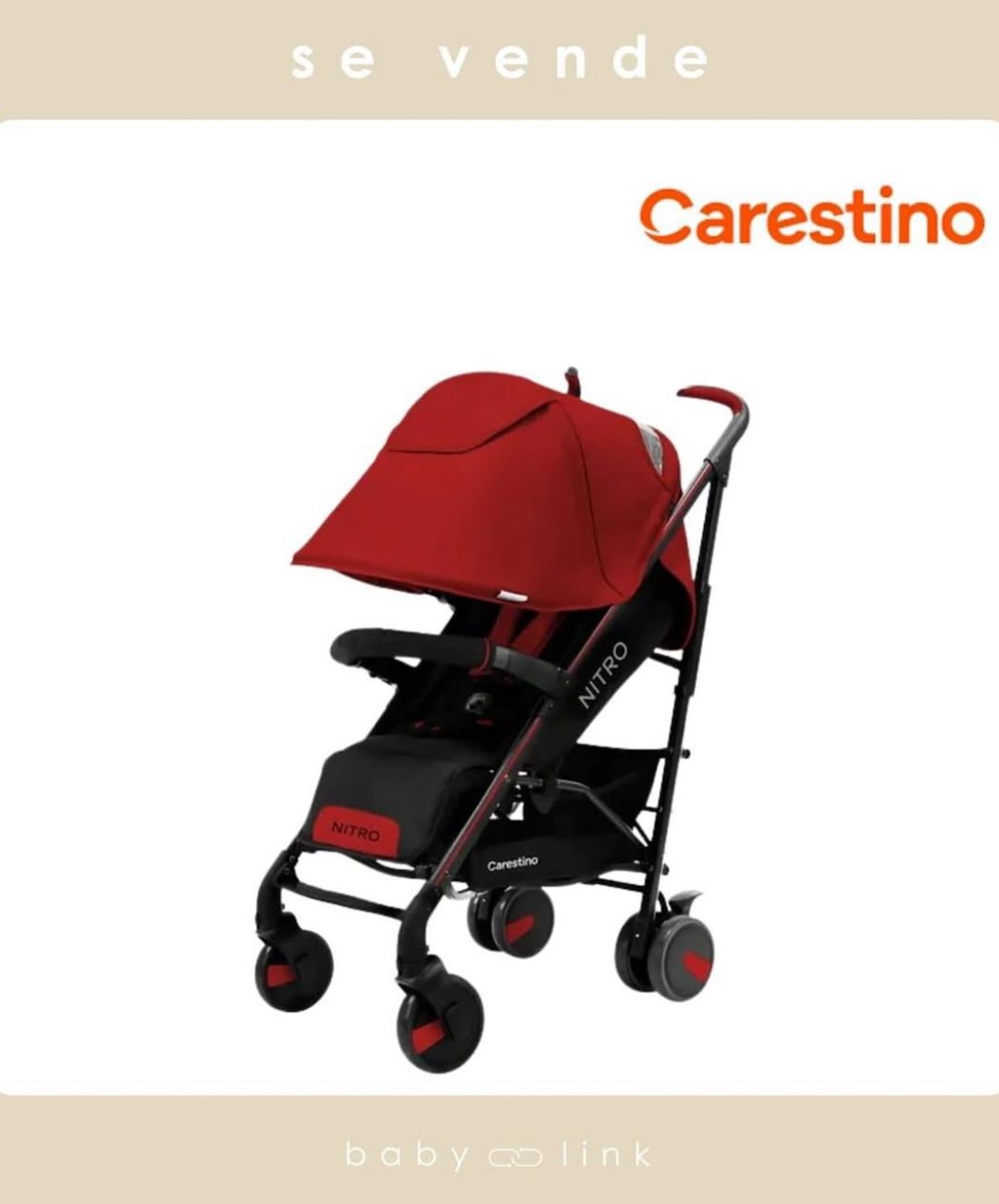 (COD:BB15962) COCHE PASEO CARESTINO NITRO